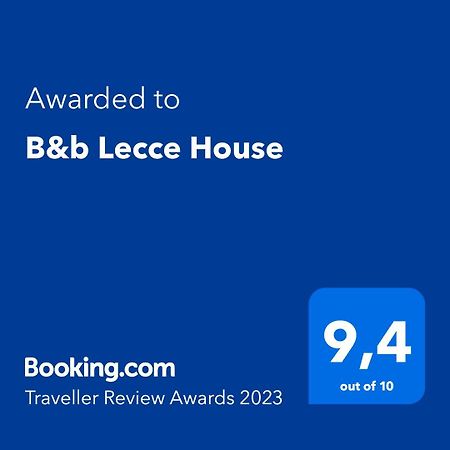 B&B Lecce House Kültér fotó